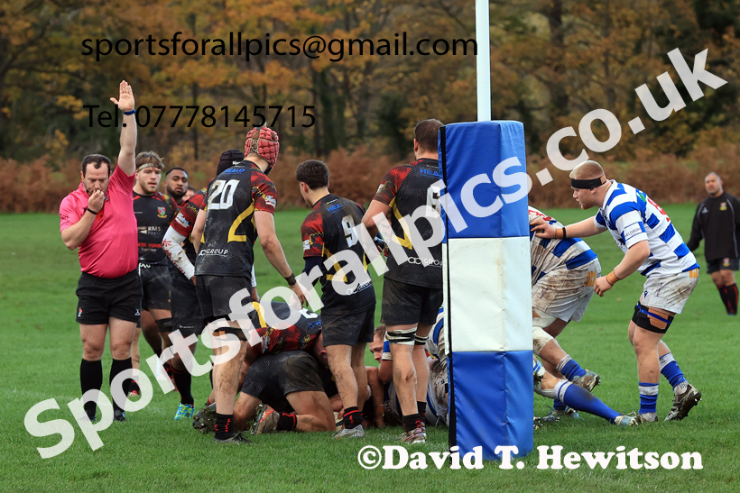 Tynedale v Hull, Saurday, November 8th, 2025. Photo: David T. Hewitson/Sports for All Pics